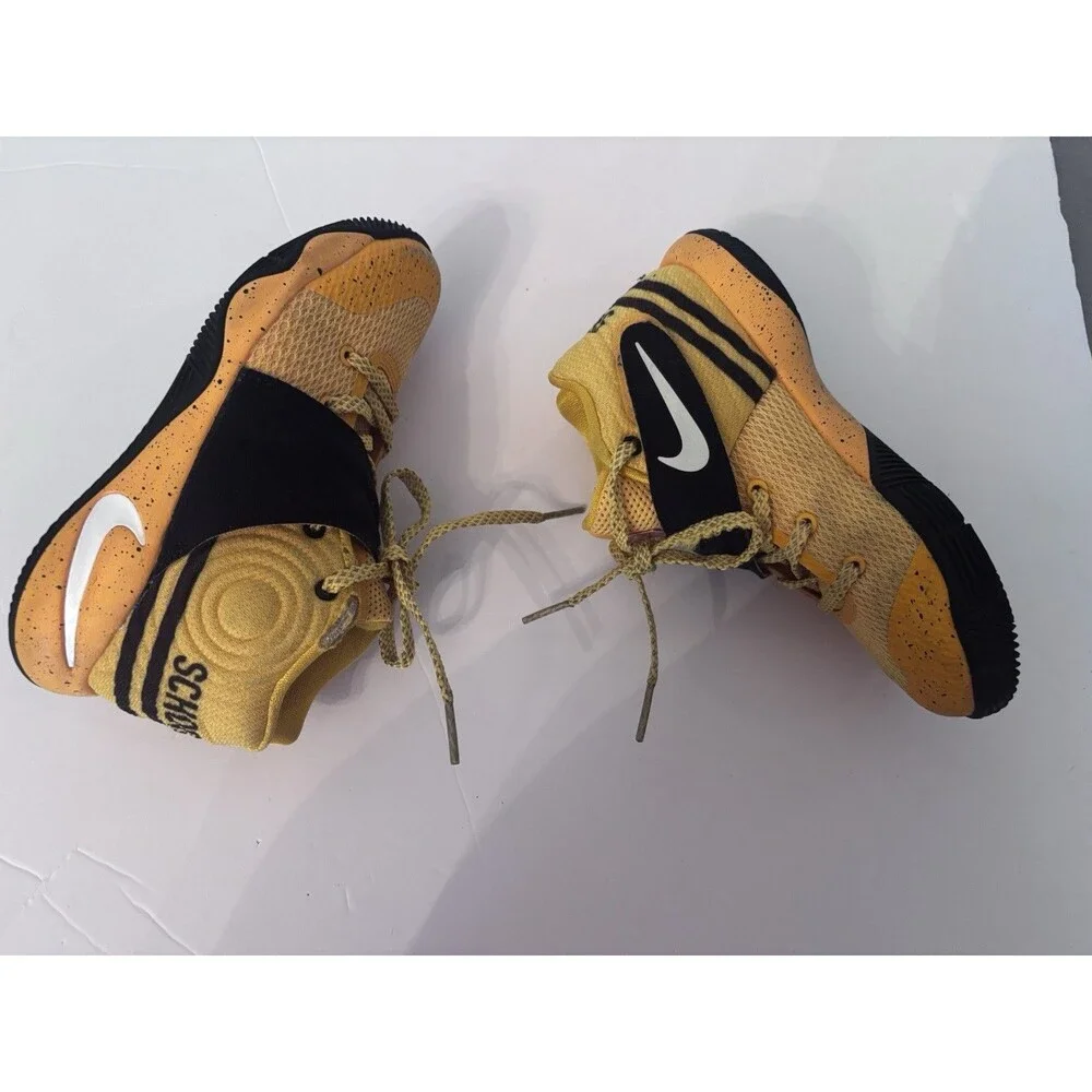 Nike Kyrie 2 PS School Bus 827280–700 Yellow Basketball Shoes Youth US Size 12C